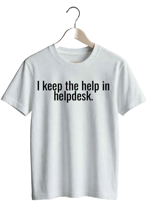 I keep the help in helpdesk.